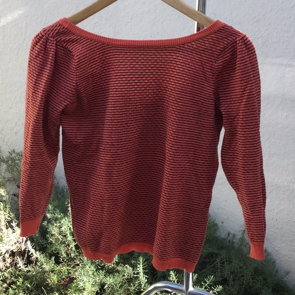 Sweater Ba&sh. Open in the back. 3/4 sleeves